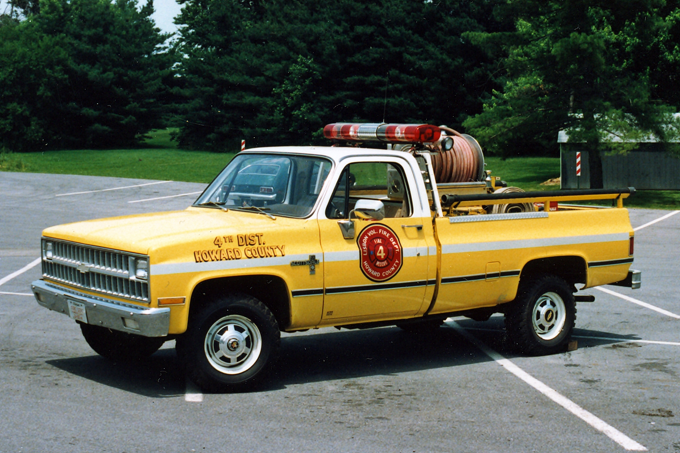 1981 Chevy Brush Truck