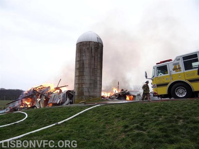 1/1/2012 Barn Fire 2100 Block Jennings Chapel Rd