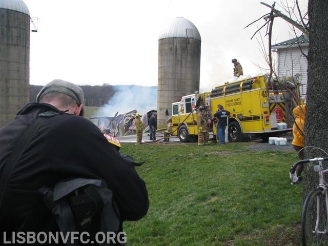 1/1/2012 Barn Fire 2100 Block Jennings Chapel Rd