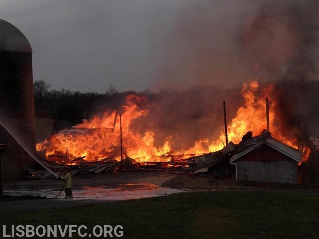 1/1/2012 Barn Fire 2100 Block Jennings Chapel Rd