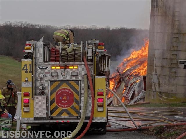 1/1/2012 Barn Fire 2100 Block Jennings Chapel Rd