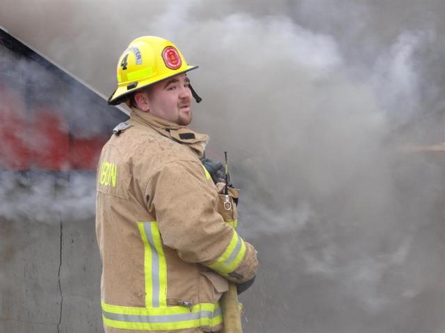Firefighter Brian Boone